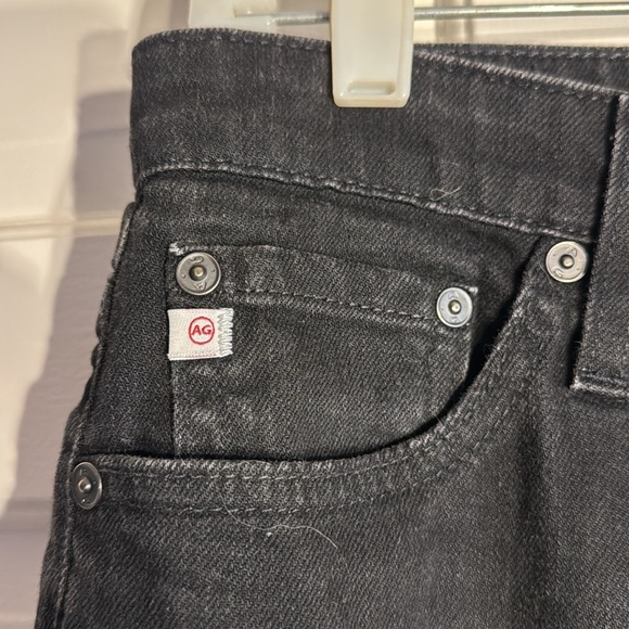AG 5 Pocket Black Sophia Ankle Style Crop Jeans NWT - Picture 9 of 11